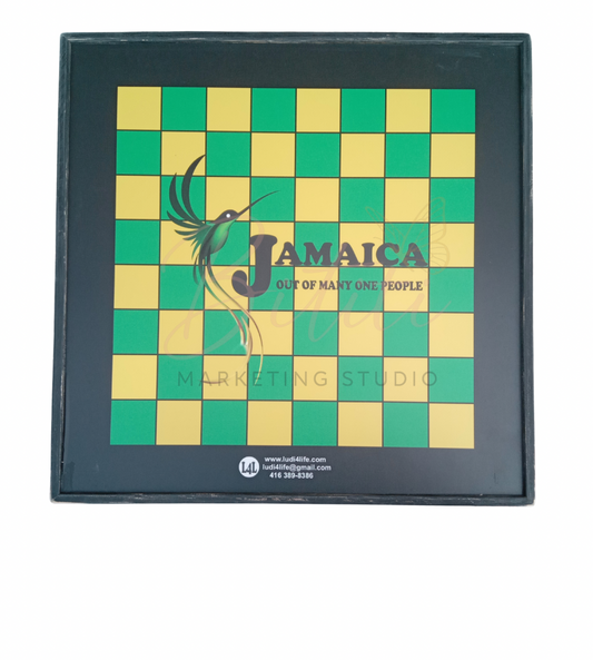 Rasta Heritage Ludi Board – Premium Custom Game Board (Ludi4Life Edition)
