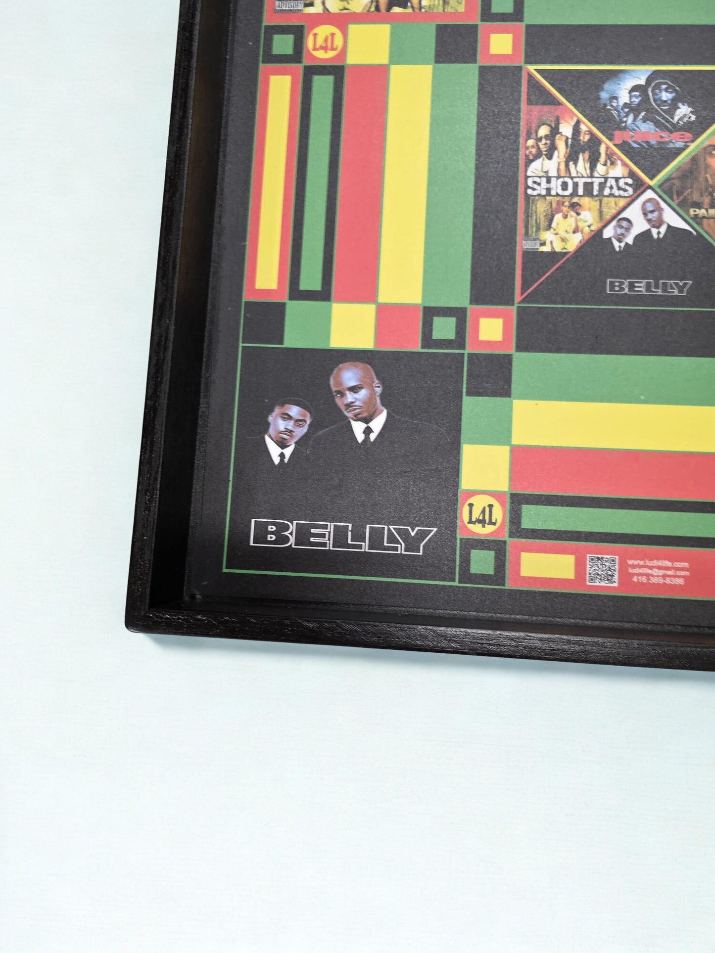 Caribbean Classics Ludi Board – Shottas, Belly, Paid in Full Edition