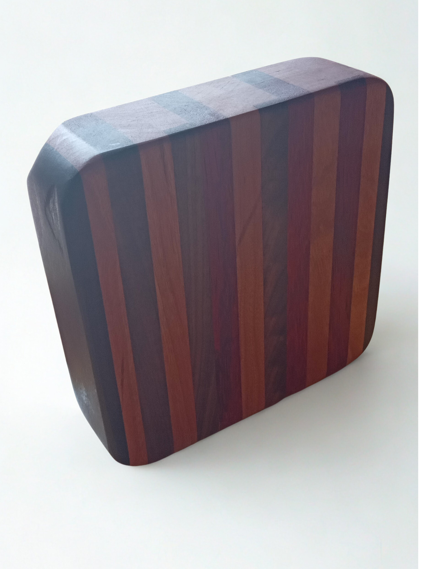 Handcrafted Exotic Wood Ashtray – Luxury Multitone Finish