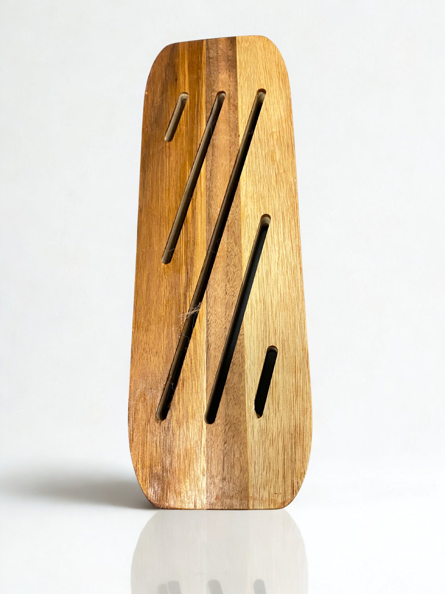 Zig-Zag Wooden Multi Use Tray (Handcrafted Hardwood)