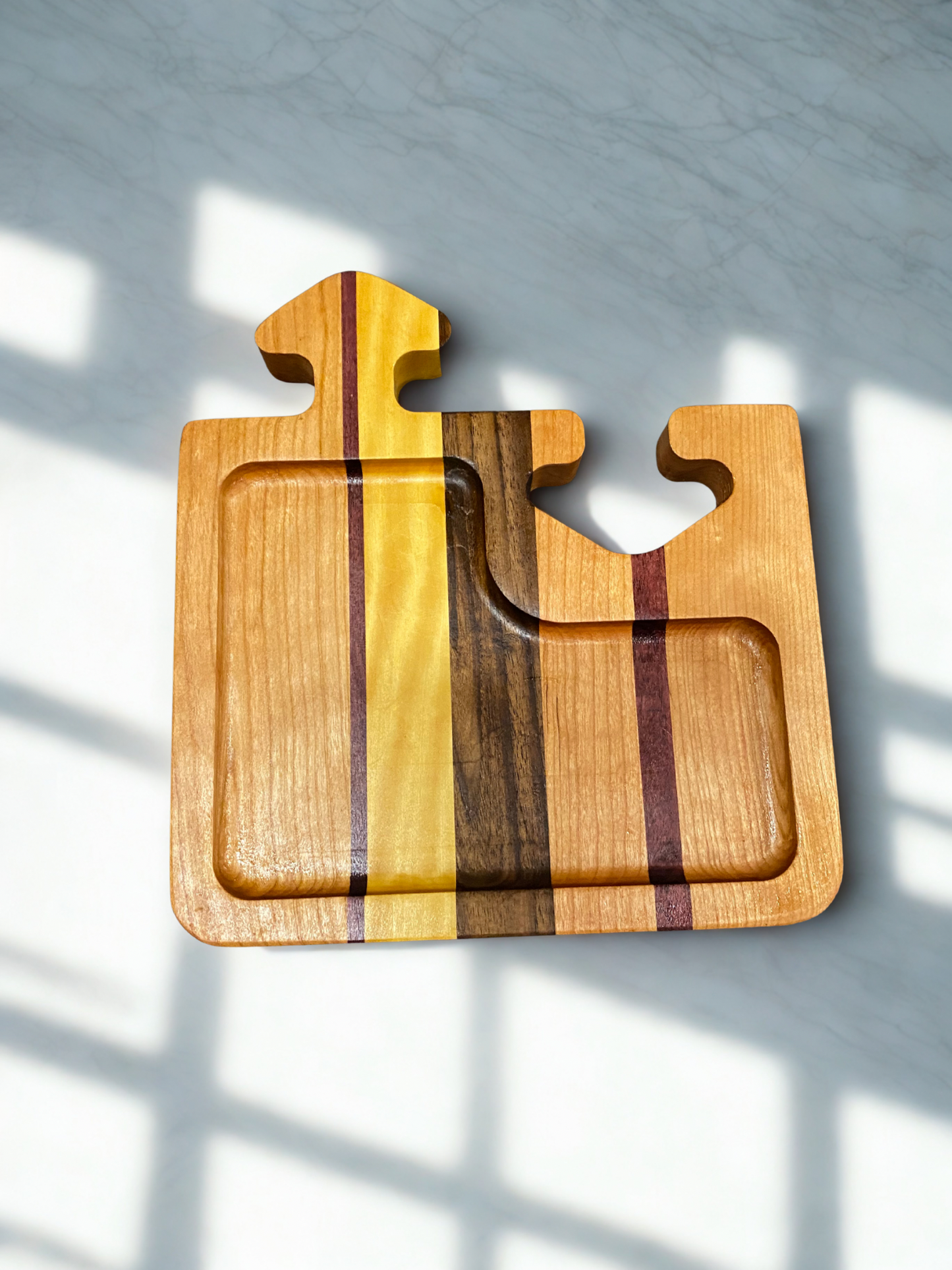 Exotic Puzzle Tray Set – Cocktail Interlock Edition (2 Piece)