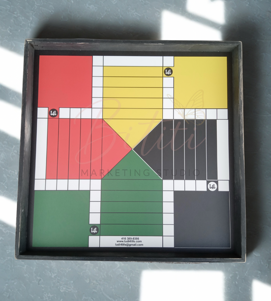 Rasta Heritage Ludi Board – Premium Custom Game Board (Ludi4Life Edition)