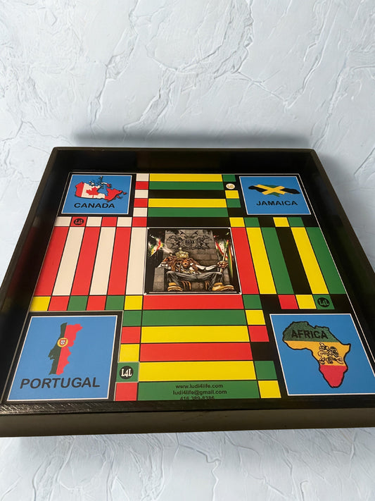 19” Rasta Country Flags Ludi Board – Limited Edition